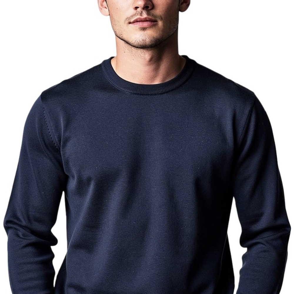 Thomas Pink Classic Men's Dark Blue Crewneck Sweater size Medium - Picture 2 of 6